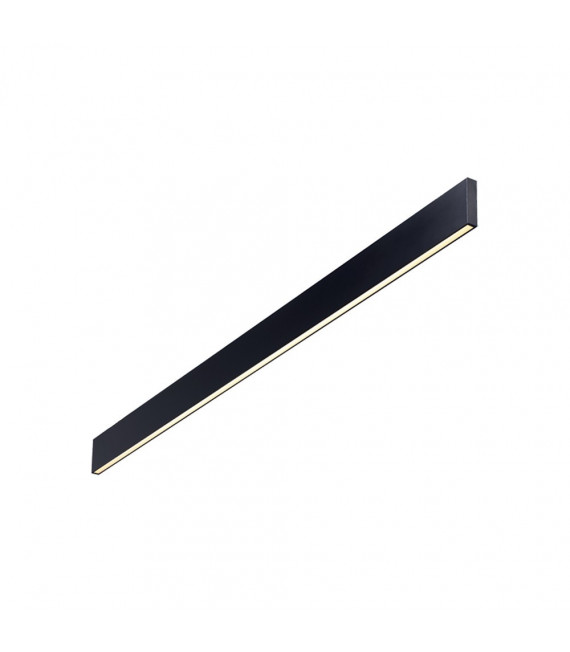 Linus integrierte LED-Wandleuchte Metall, schwarzes Aluminium 1 Glühbirne 9,5cm