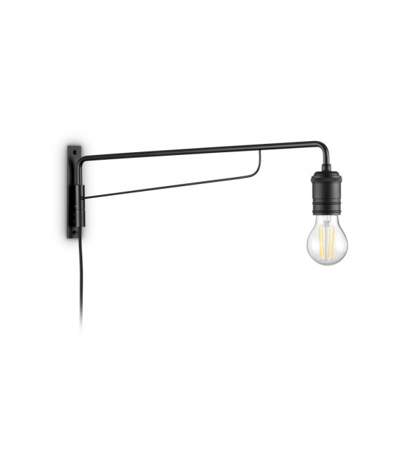 Wall light Triumph Metal Black 1 bulb 16cm