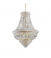 Chandelier Dubai Métal Or 24 ampoules 120cm