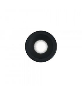 Recessed spotlight Virus 1 bulb Aluminum Black