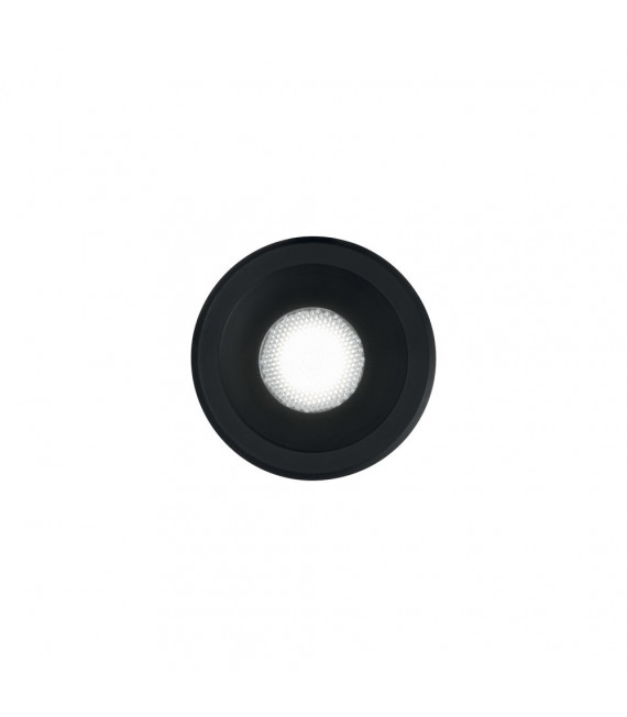 Recessed spotlight Virus 1 bulb Aluminum Black