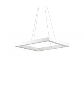 Integrierte LED-Aufhängung Oracle White Aluminium 1 Birne 16,5cm