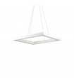 Suspension LED intégré Oracle Aluminium blanc 1 ampoule 16,5cm
