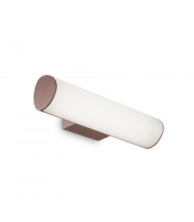 Etere Aluminium Café Wandleuchte 1 Glühbirne 7cm