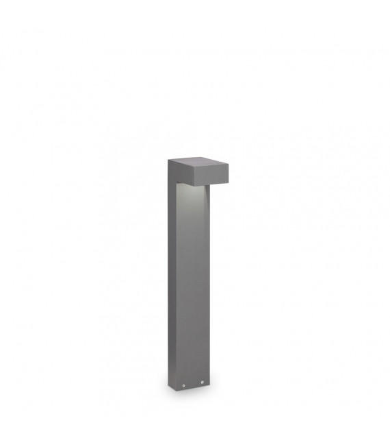 Borne de jardin Sirio Aluminium Gris 2 ampoules 60cm