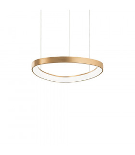 Suspension LED intégré Gemini Métal,plastique Laiton 1 ampoule cm