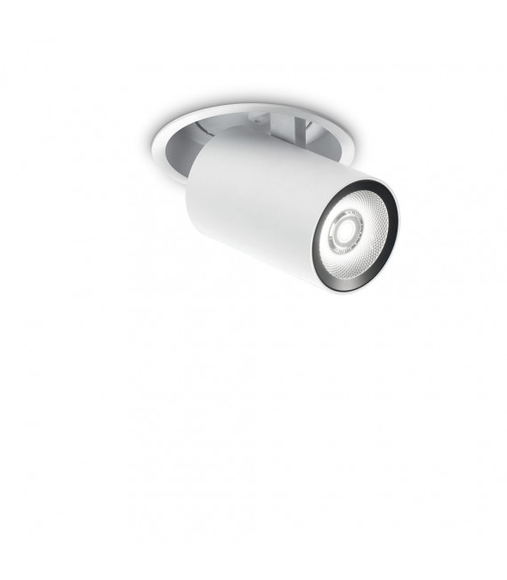 Recessed spotlight Nova Aluminum white 1 bulb 11.1cm