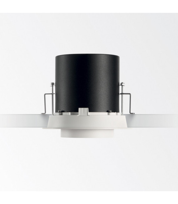 Faretto da incasso Nova Aluminium bianco 1 lampadina 13,8cm
