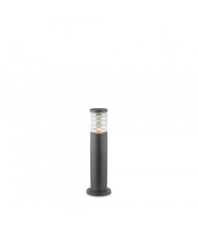 Paletto da giardino Tronco Alluminio Antracite 1 lampadina 40,5cm