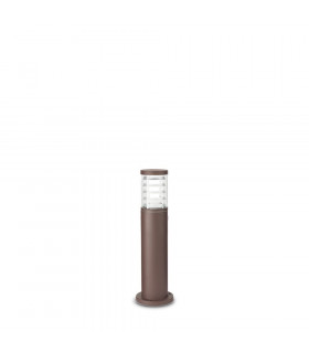 Borne de jardin Tronco Aluminium Café 1 ampoule 40,5cm