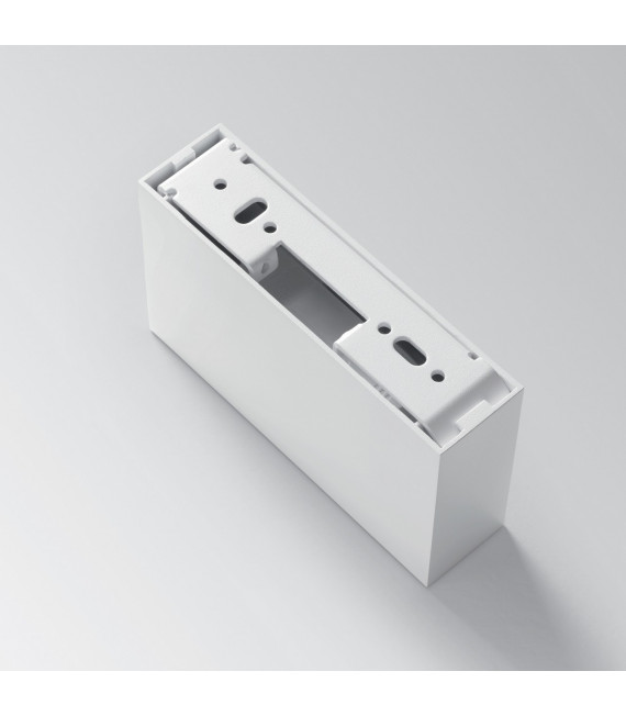 Foco Downlight Lika Metal, aluminio blanco 1 bombilla 8cm