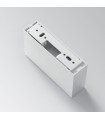 Spot Downlight Lika Métal,aluminium blanc 1 ampoule 8cm