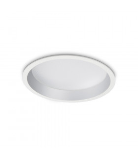 Faretto da incasso Deep White in alluminio 1 lampadina 6cm
