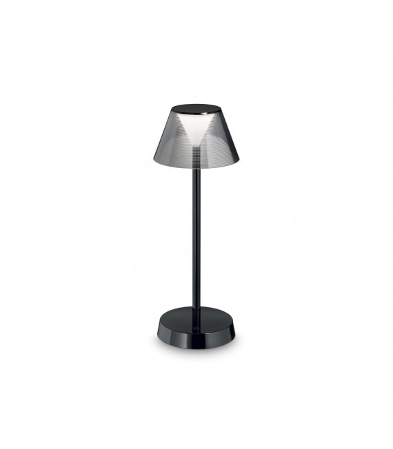 Lampada da tavolo Lolita Black Metal 1 lampadina 34,5 cm