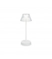 Lampe de table Lolita Métal blanc 1 ampoule 34,5cm