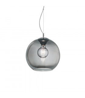 Nemo Smoked Metal Pendant 1 bulb 24cm