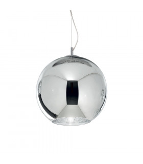 Colgante Nemo Metal Cromo 1 bombilla 55cm