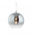 Suspension Nemo Métal Nuances Chromes 1 ampoule 55cm