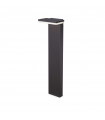 Garden bollard Path Metal Anthracite 1 bulb 65cm