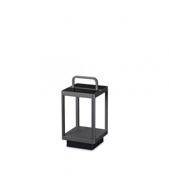 Lampada da giardino portatile Stardust Vetro, metallo, alluminio Antracite 1 lampadina 35cm