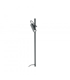 Paletto da giardino Hub Metallo, alluminio Antracite 1 lampadina 110cm