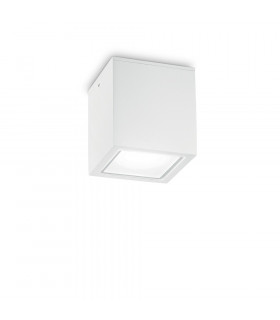 Spot Downlight Techo Glass, weißes Metall 1 Glühbirne 16cm