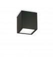 Spot Downlight Techo Glass, metal Black 1 bulb 16cm