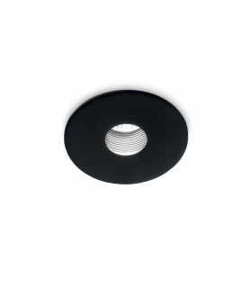 Faretto da incasso Room-33 Metallo, alluminio Nero 1 lampadina 8cm