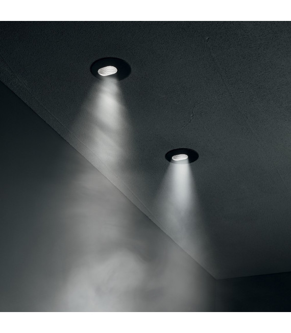 Foco empotrable Room-33 Metal, aluminio Negro 1 bombilla 8cm