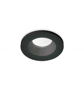 Foco empotrable Room-65 Metal, aluminio Negro 1 bombilla 5,3cm