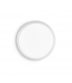 Plafonnier Gemma Métal blanc 1 ampoule 6cm