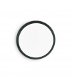 Ceiling lamp Gemma Black Metal 1 bulb 6cm