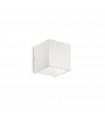 Applique de jardin Rubik Métal,aluminium blanc 1 ampoule 7cm