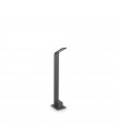 Borne de jardin Agos Métal,aluminium Anthracite 1 ampoule 60cm