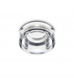 Spot encastré Ska Métal,aluminium,plastique Transparent 1 ampoule 8,8cm