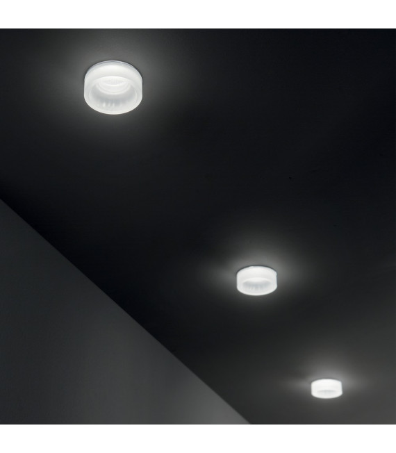 Recessed spotlight Ska Metal, aluminium, transparent plastic 1 bulb 8.8cm
