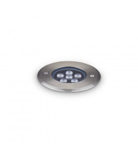 Incasso da giardino Pavimento Metallo, alluminio Acciaio 1 lampadina 9cm