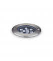 Garden recessed Floor Metal, aluminum Steel 1 bulb 11cm