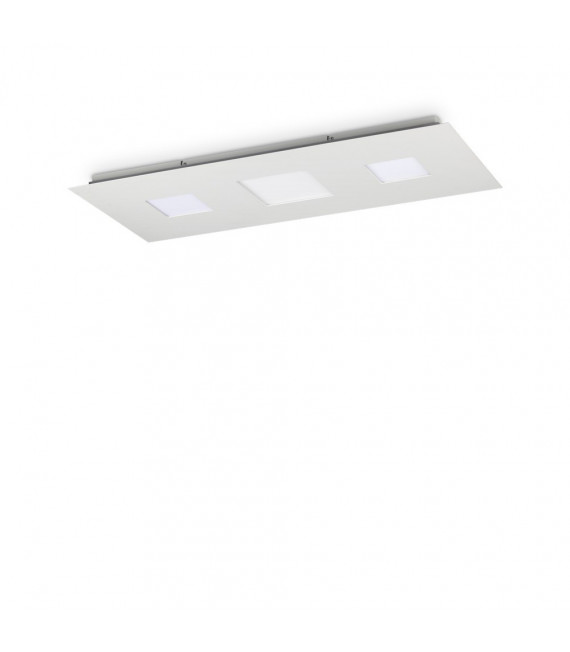 Ceiling lamp Relax Metal, white aluminum 1 bulb 4cm