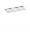Ceiling lamp Relax Metal, white aluminum 1 bulb 4cm