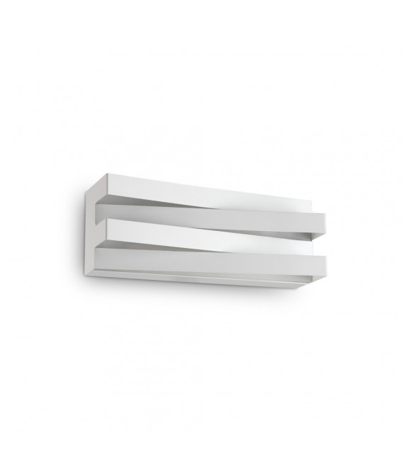 Integrated LED wall light Virtus White metal 1 bulb 10cm