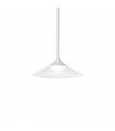Suspension Tristan 1 ampoule Métal,aluminium blanc