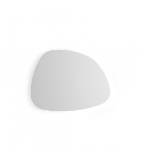 Applique murale Peggy Métal,aluminium blanc 1 ampoule 19,5cm
