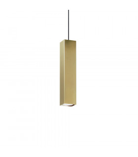 Design suspension Sky 1 bulb Metal Brass
