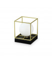 Lampe de table Lingotto Verre,métal Laiton 1 ampoule 15cm