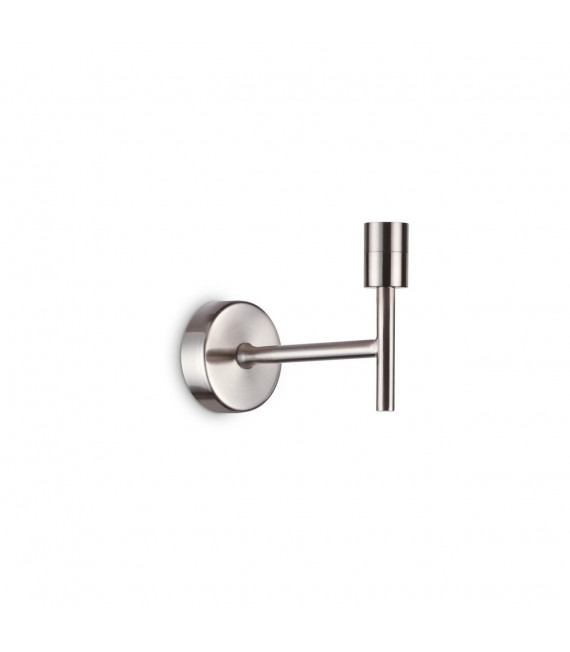 Aplique de pared Set Metal, aluminio Niquel 1 bombilla 16cm