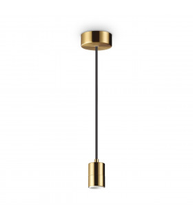 Lampada a sospensione design Set 1 lampadina Metallo, alluminio Ottone