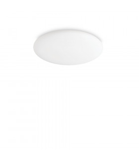 Deckenleuchte Level Glass, Weißmetall 1 Glühbirne 8,5cm