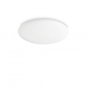 Deckenleuchte Level Glass, Weißmetall 1 Glühbirne 8,5cm