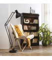 Lampe de bureau Wally Métal Noir mat 1 ampoule 160cm